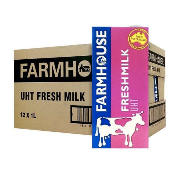 Farmhouse Fresh milk (12x 1L)